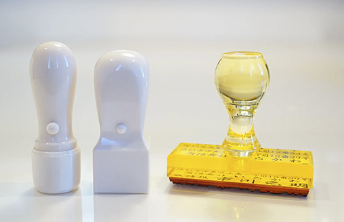 象牙の会社印3点セットの写真